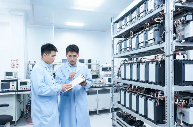 Battery laboratory and quality review environment